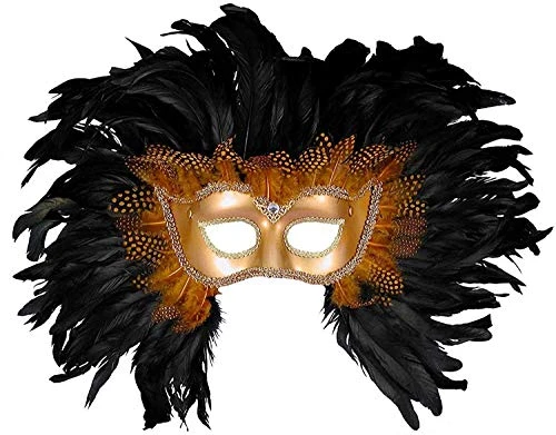 Forum Elaborate Feather Venetian Mask 3 Forum Elaborate Feather Venetian Mask