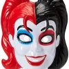 Rubie's Women's DC Comics Harley Quinn Mask, As Shown, One Size 2 Rubie's Women's DC Comics Harley Quinn Mask, As Shown, One Size -Forum Novelties Shop 519QDe50deL