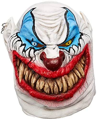 Foam Latex Mask, Deluxe Chopper The Clown 3 Foam Latex Mask, Deluxe Chopper The Clown