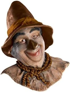 Rubie's Men's Wizard Of Oz 75th Anniversary Edition, Overhead Scarecrow Mask -Forum Novelties Shop 51BEavEnFTL. AC