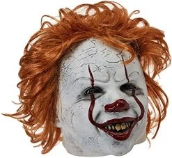 Rubie's IT Movie Chapter 2 Adult Pennywise Overhead Latex Mask Adult Costume -Forum Novelties Shop 51BH59DxcNL. AC