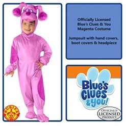 Rubie's Baby/Toddler Blue's Clues And You Magenta Costume 10 Rubie's Baby/Toddler Blue's Clues And You Magenta Costume -Forum Novelties Shop 51DYMlXCZHS