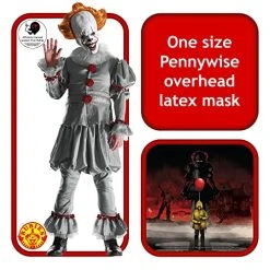 IT Pennywise Adult Mask -Forum Novelties Shop 51FrIRY6rML