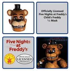 Five Nights At Freddy's Child's Half Mask -Forum Novelties Shop 51IczkcX5xL
