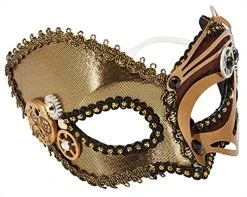 Rubie's Adult Forum Steampunk Venetian Half Mask