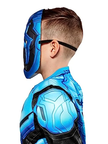 Rubie's Child's DC Blue Beetle Costume Half-Mask, As Shown, One Size 5 Rubie's Child's DC Blue Beetle Costume Half-Mask, As Shown, One Size - Image 3