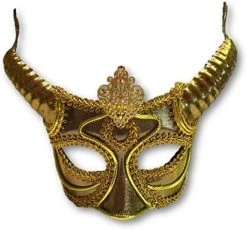 Forum Adult Faun Half Mask Horns Adult One Size -Forum Novelties Shop 51OdyTtNuEL. AC