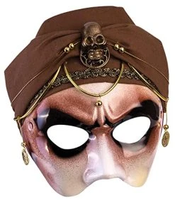 Forum Novelties Male Fortune Teller Mask With Scarf (Brown)