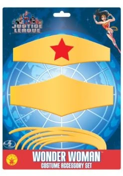 Rubie's Wonder Woman Child's Costume Accessory Set, Yellow