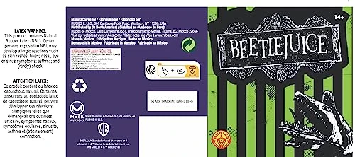 Rubie's Costume Co Beetlejuice Overhead Mask With Hr. Costume 4 Rubie's Costume Co Beetlejuice Overhead Mask With Hr. Costume - Image 2