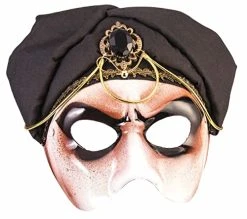 Forum Novelties Male Fortune Teller Mask With Scarf (Black)