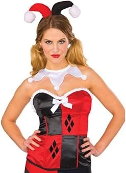 Rubie's Costume Co Women's Corset, Harley Quinn 5 Rubie's Costume Co Women's Corset, Harley Quinn -Forum Novelties Shop 51SVvhncIIL. AC