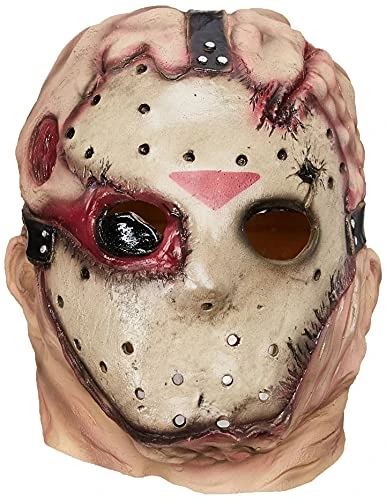 Friday The 13th Jason Voorhees Deluxe Overhead Mask 3 Friday The 13th Jason Voorhees Deluxe Overhead Mask