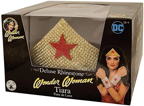 Rubie's Costume Co. Women's Wonder Woman Rhinestone Tiara 4 Rubie's Costume Co. Women's Wonder Woman Rhinestone Tiara - Image 2