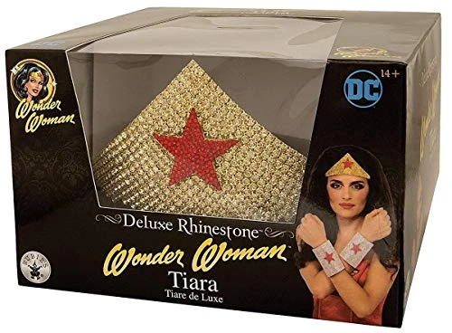 Rubie's Costume Co. Women's Wonder Woman Rhinestone Tiara 3 Rubie's Costume Co. Women's Wonder Woman Rhinestone Tiara