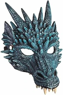 Forum Novelties Unisex-adult Medieval Fantasy Dragon Half Mask -Forum Novelties Shop 51VsRTvpA6L. AC