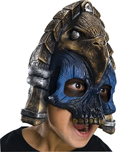Rubie's Costume Child's Mayan Warrior Chinless Horror Mask 3 Rubie's Costume Child's Mayan Warrior Chinless Horror Mask