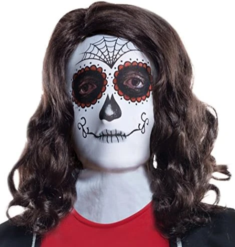 Rubie's Costume Co Women's Day Of The Dead Female Mask 4 Rubie's Costume Co Women's Day Of The Dead Female Mask - Image 2