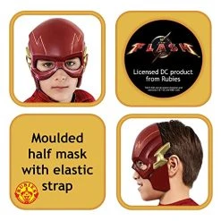 DC Comics The Flash Kid's Mask -Forum Novelties Shop 51aEnZA5vL
