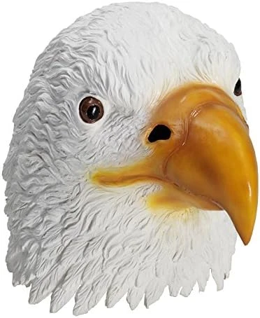Forum Novelties Men's American Eagle Latex Mask 4 Forum Novelties Men's American Eagle Latex Mask - Image 2