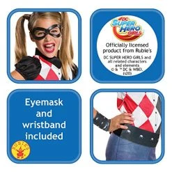 Rubie's Official DC Super Hero Girl's Harley Quinn Costume, Kids Super Villain Fancy Dress 10 Rubie's Official DC Super Hero Girl's Harley Quinn Costume, Kids Super Villain Fancy Dress -Forum Novelties Shop 51auVoKPvUL