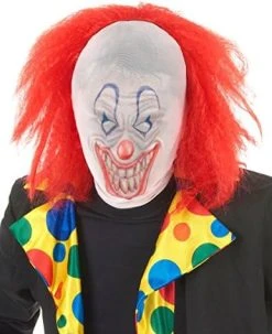Rubie's Costume Co Men's Scary Clown Mask -Forum Novelties Shop 51cK90JiaL. AC