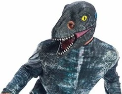 Rubie's Men's Blue Velociraptor Adult 3/4 Vinyl Mask 11 Rubie's Men's Blue Velociraptor Adult 3/4 Vinyl Mask -Forum Novelties Shop 51cswW3 f4L. AC