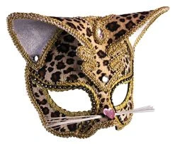 Deluxe Leopard Mask -Forum Novelties Shop 51fNVjPtMdL