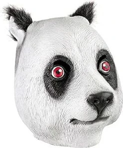 Forum Novelties Deluxe Latex Animal Mask, Panda
