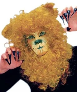 Rubie's Lion Mask Costume, Brown, One Size