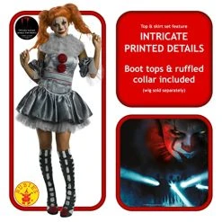 Rubie's IT Movie Women's Deluxe Pennywise Costume -Forum Novelties Shop 51i4bccCz7L