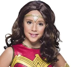 Rubie's Girl's DC Comics WW84 Wonder Woman Costume Wig, One Size (201652) -Forum Novelties Shop 51jOjCY82aL