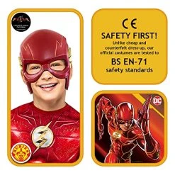 DC Comics The Flash Kid's Mask -Forum Novelties Shop 51lJQoKzXdL