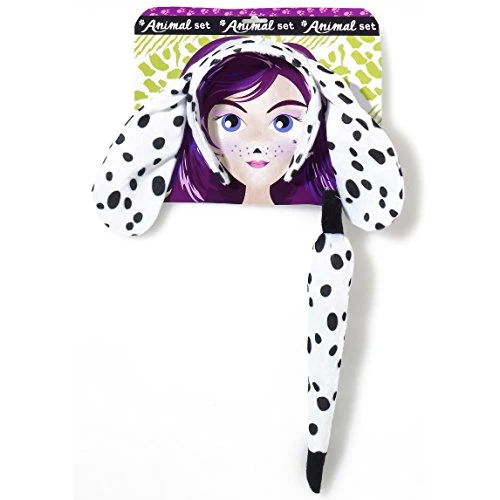 Forum Novelties Women's Playful Animals Dalmatian Costume Accessory Set 3 Forum Novelties Women's Playful Animals Dalmatian Costume Accessory Set