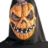 Forum Novelties Men's Standard Mask-Promo Hooded-Evil Pumpkin, Beige, Standard -Forum Novelties Shop 51lnLG6Wc5L