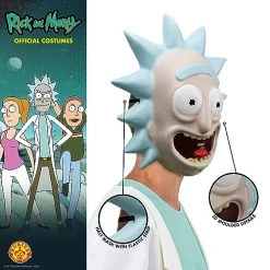 Rubie's Men's Rick And Morty Rick Plastic Mask, As Shown, One Size 9 Rubie's Men's Rick And Morty Rick Plastic Mask, As Shown, One Size -Forum Novelties Shop 51n JxDTwJL