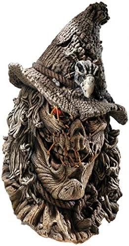 Rubie's Costume Co Men's Scarecrow Deluxe Latex Mask 4 Rubie's Costume Co Men's Scarecrow Deluxe Latex Mask - Image 2