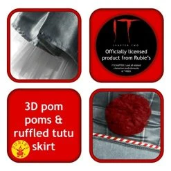 Rubie's IT Movie Women's Deluxe Pennywise Costume -Forum Novelties Shop 51ouRJOmTAL