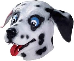 Forum Novelties Men's Deluxe Latex Dalmatian Mask -Forum Novelties Shop 51p6DwitKfL. AC