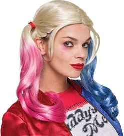Harley Quinn Adult Perruque