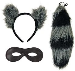 Forum Novelties Women's Adult Raccoon Ears And Tail With Mask 7 Forum Novelties Women's Adult Raccoon Ears And Tail With Mask -Forum Novelties Shop 51yMm6n3z6L. AC
